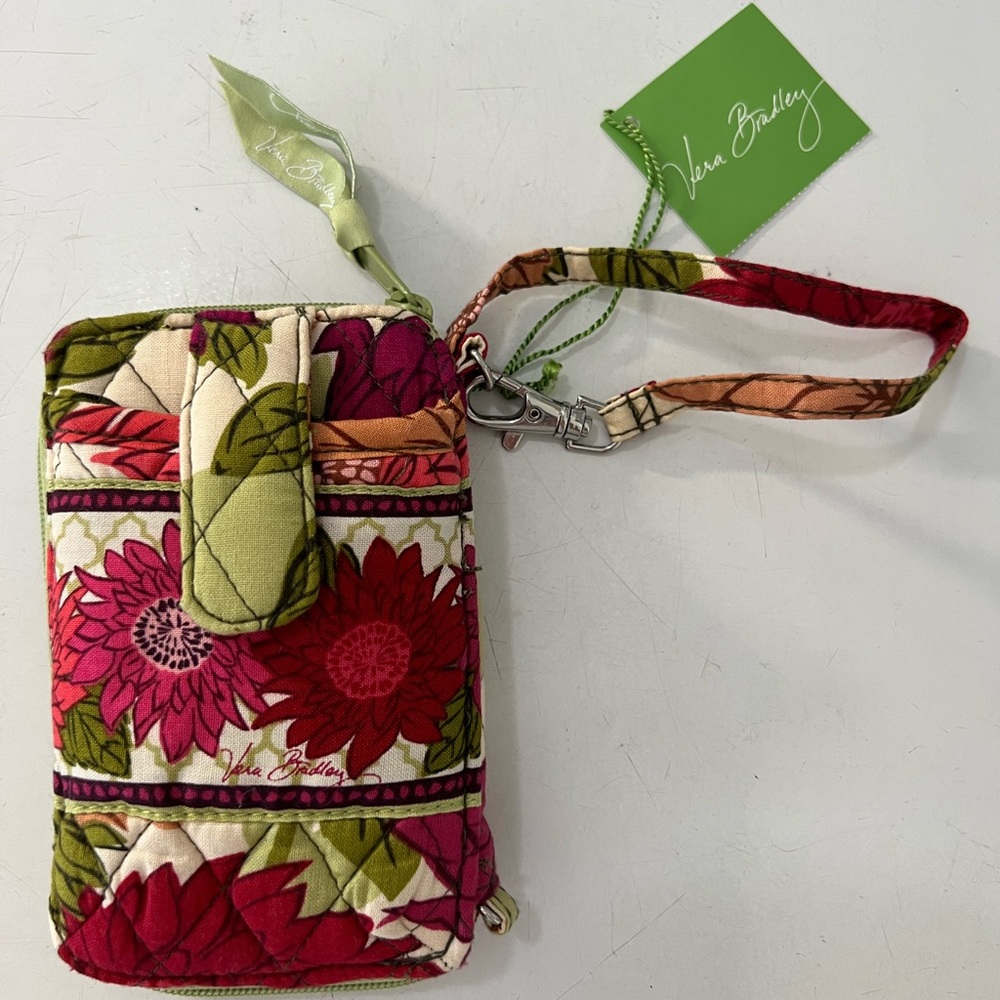 Vera Bradley dahlia wallet wristlet